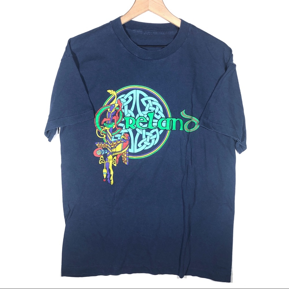 Vintage 90s Reland T shirt Single stitch